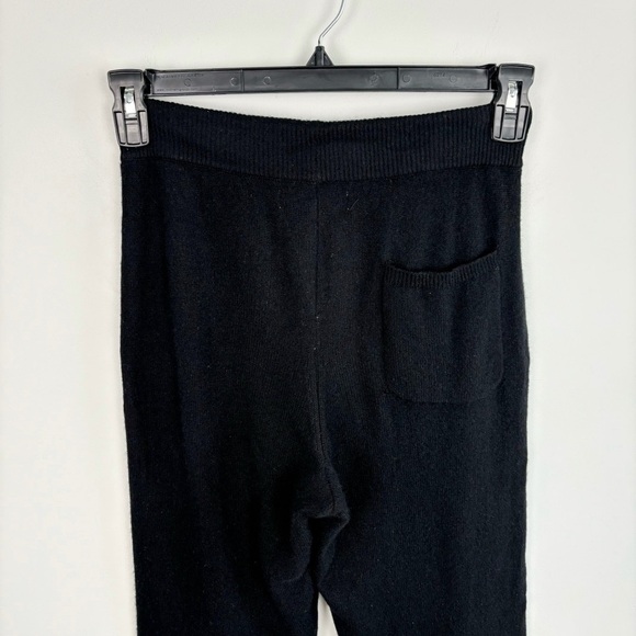 Weekend Stories Journee Recycled Cashmere Jogger in Black Size XXS - Picture 5 of 11